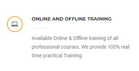 ONLINE AND OFFLINE TRAINING ONLINE AND OFFLINE TRAINING