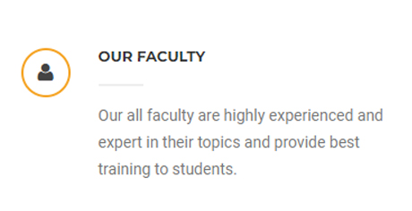 OUR FACULTY OUR FACULTY